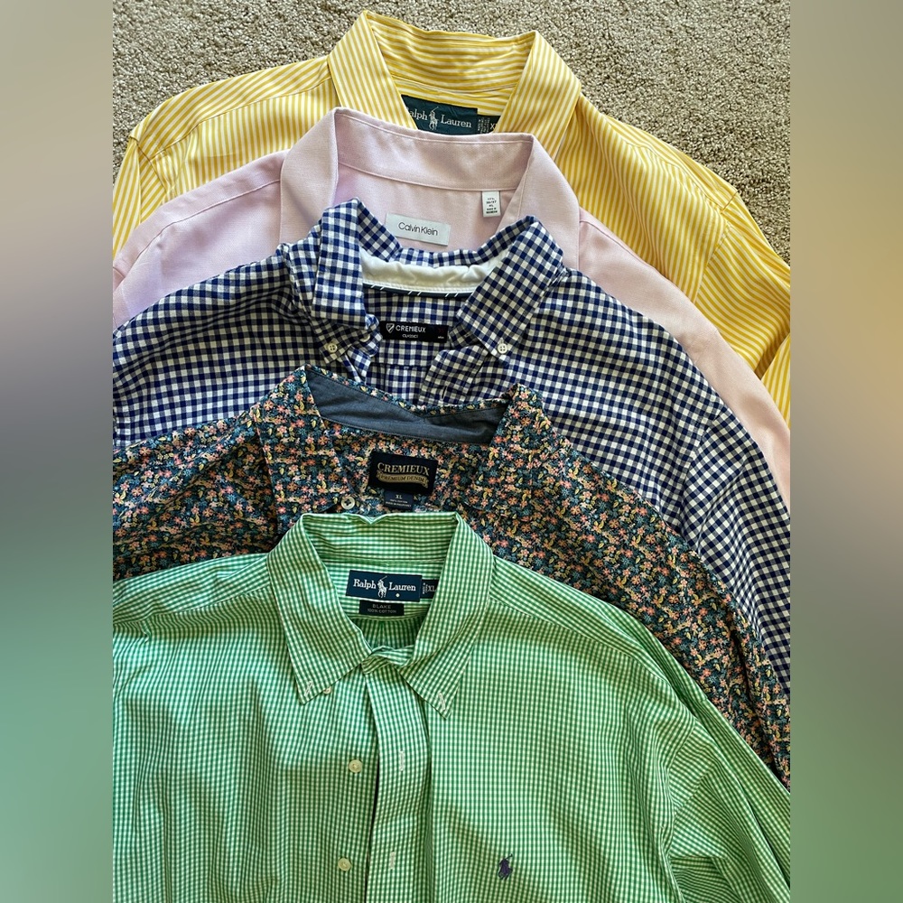 Various Men’s Dress Shirts- Size XL